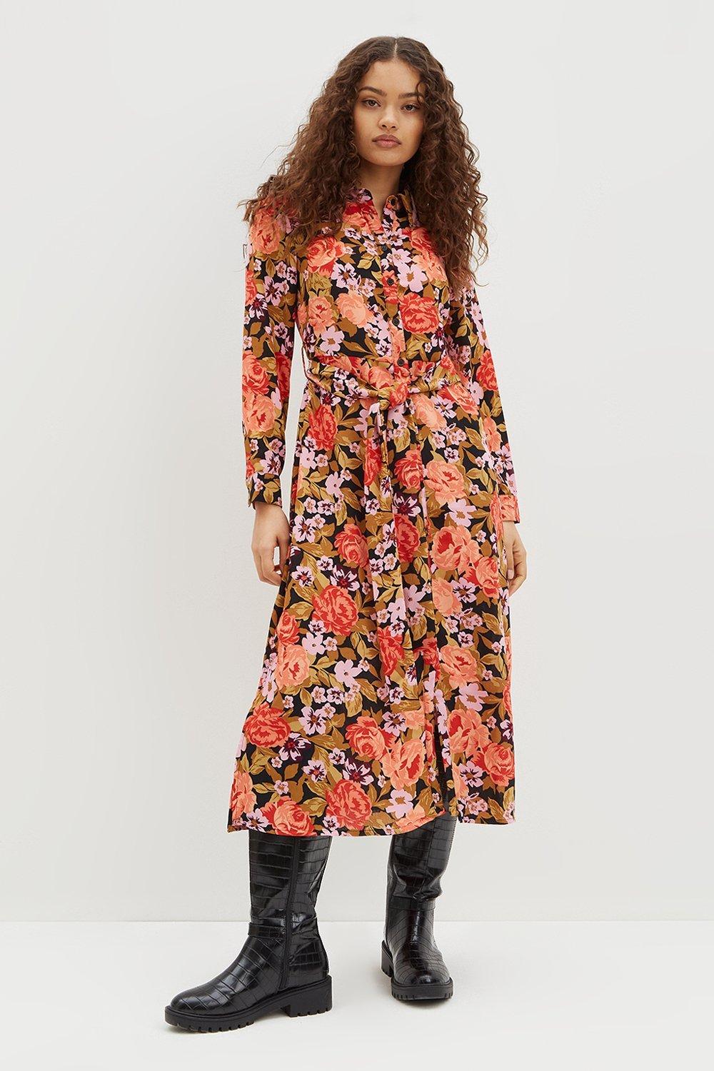 dorothy perkins petite floral dress