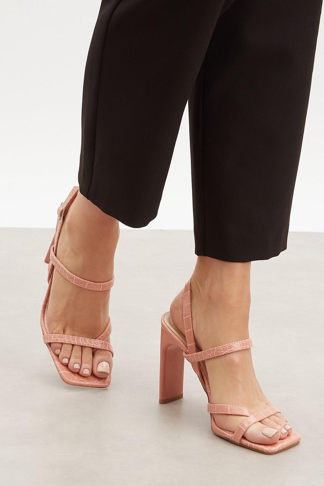 Blush Principles: Gemma Strappy Heeled Sandal image number 1