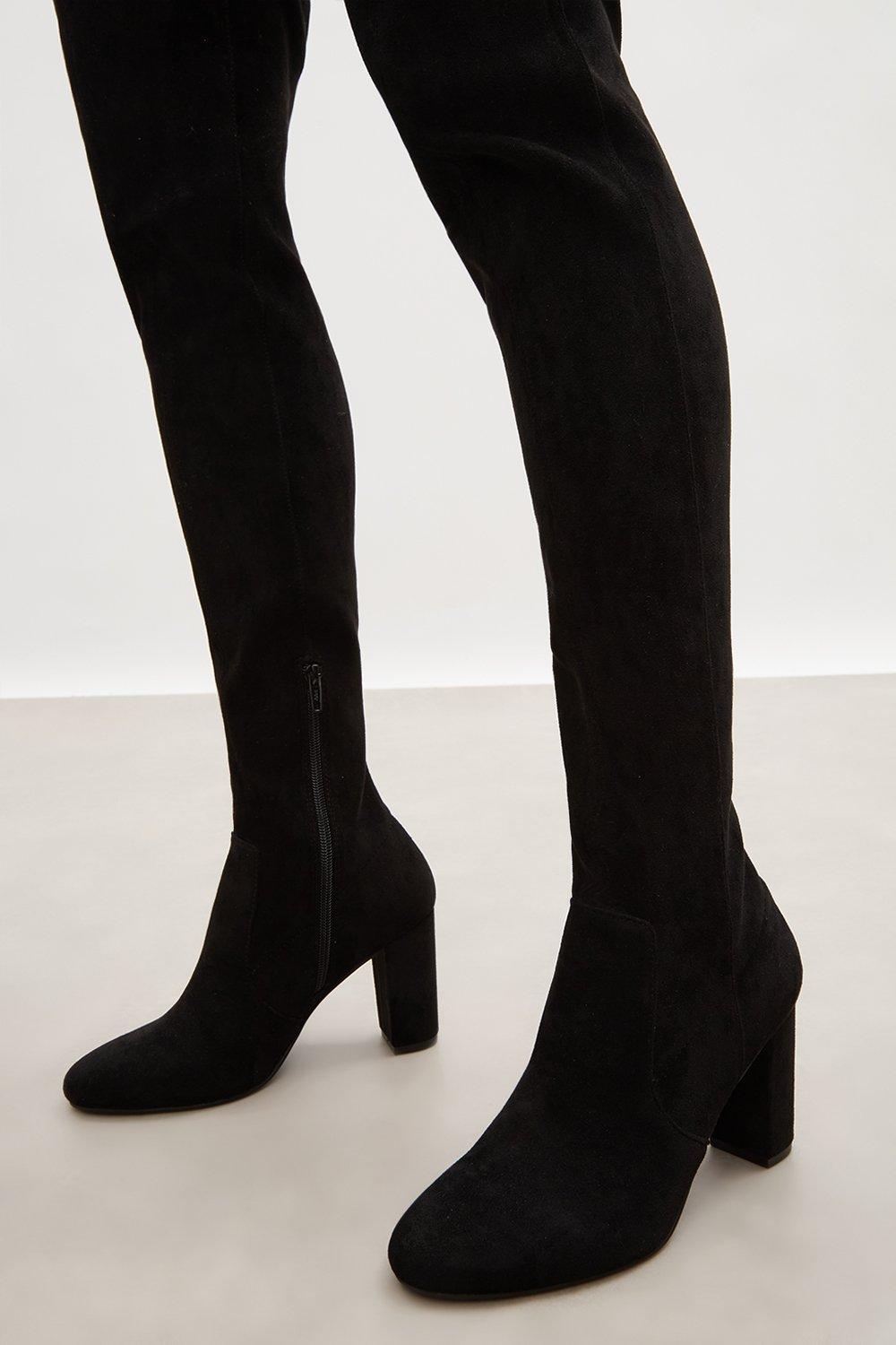 faith thigh high boots