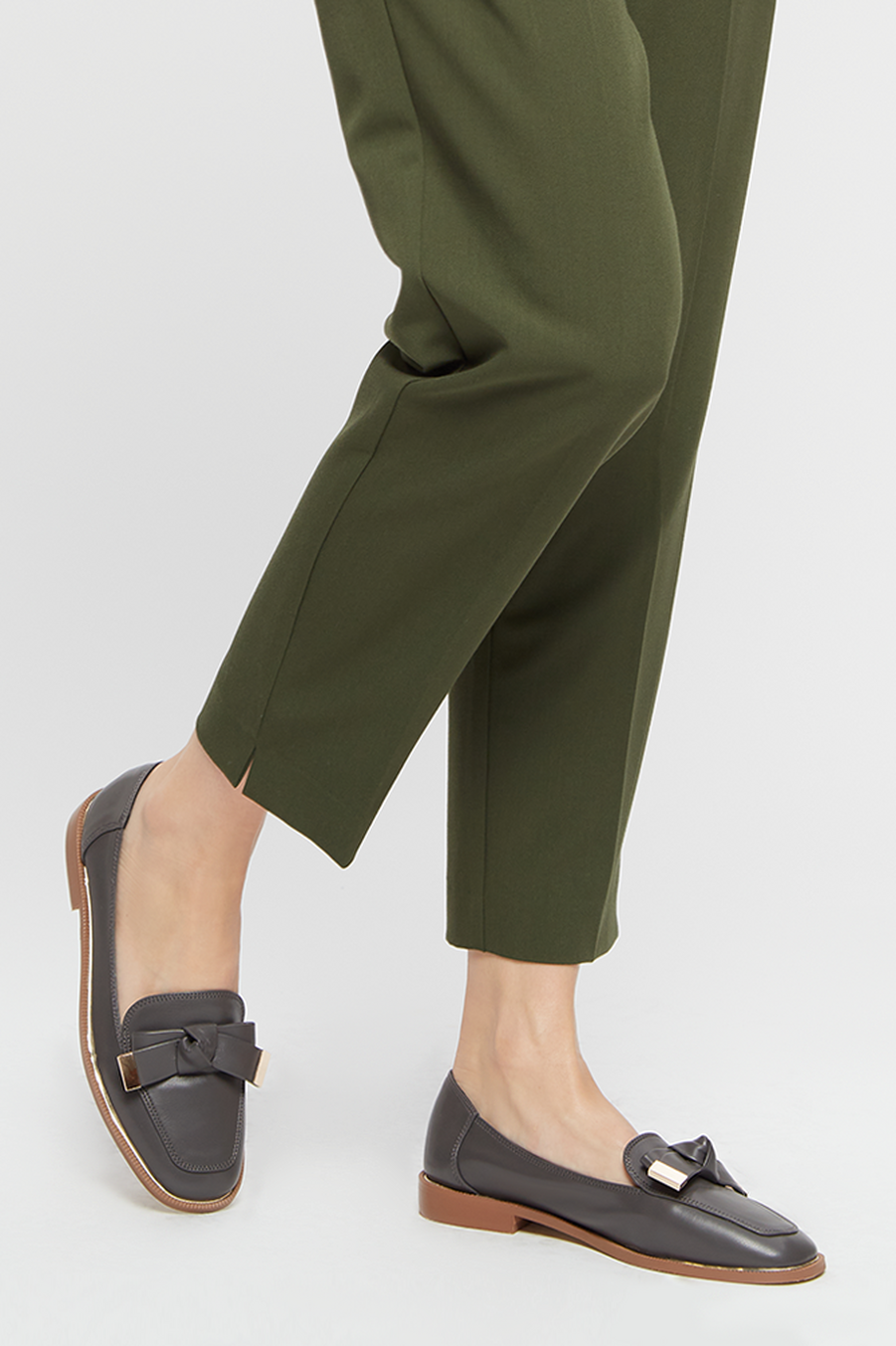 Faith: Wide Fit Bow Loafer