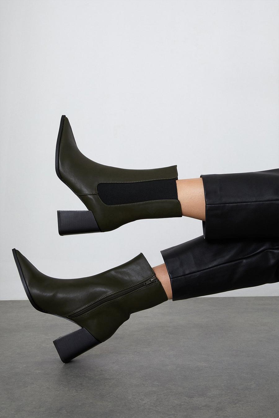 Principles: Montana Pointed Heeled Ankle Boots
