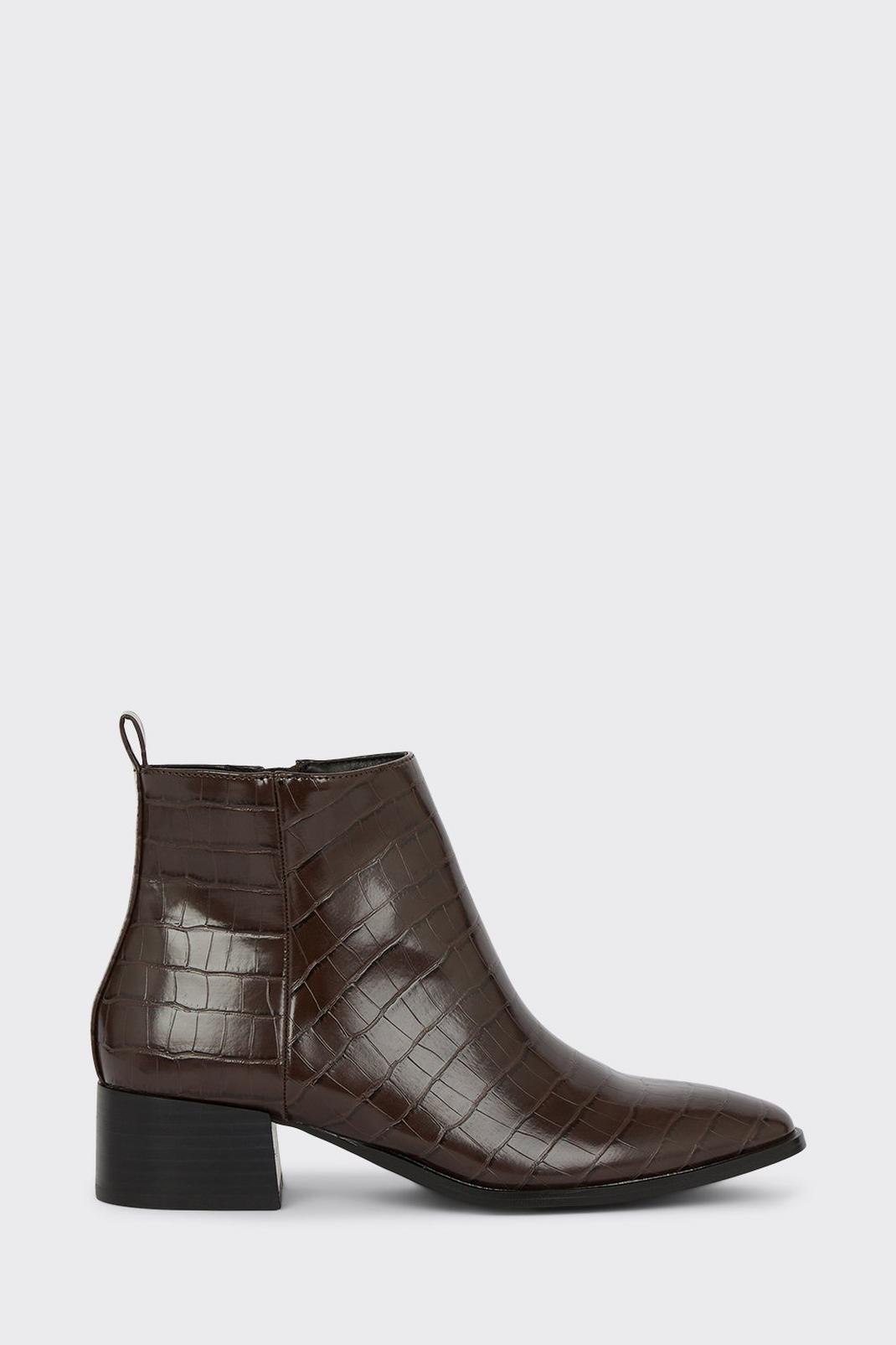 186 Principles: Milla Ankle Boot - Croc image number 2