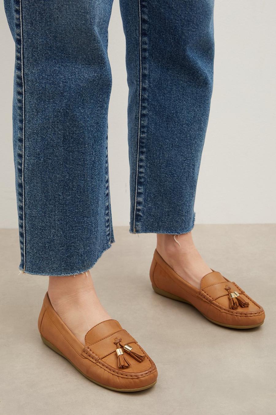Good For The Sole: Lennox Comfort Leather Moccasin