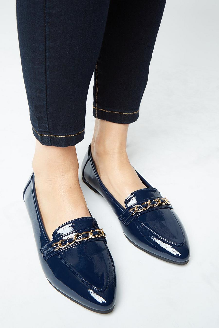 Lily Chain Detail Loafer