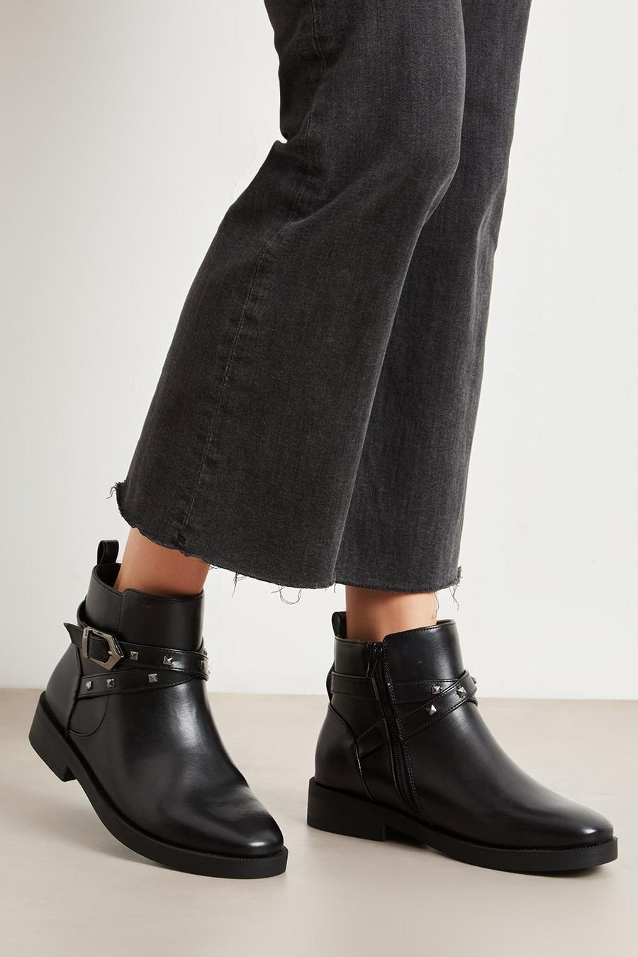 Good For The Sole: Maisie Comfort Wrap Strap Ankle Boot