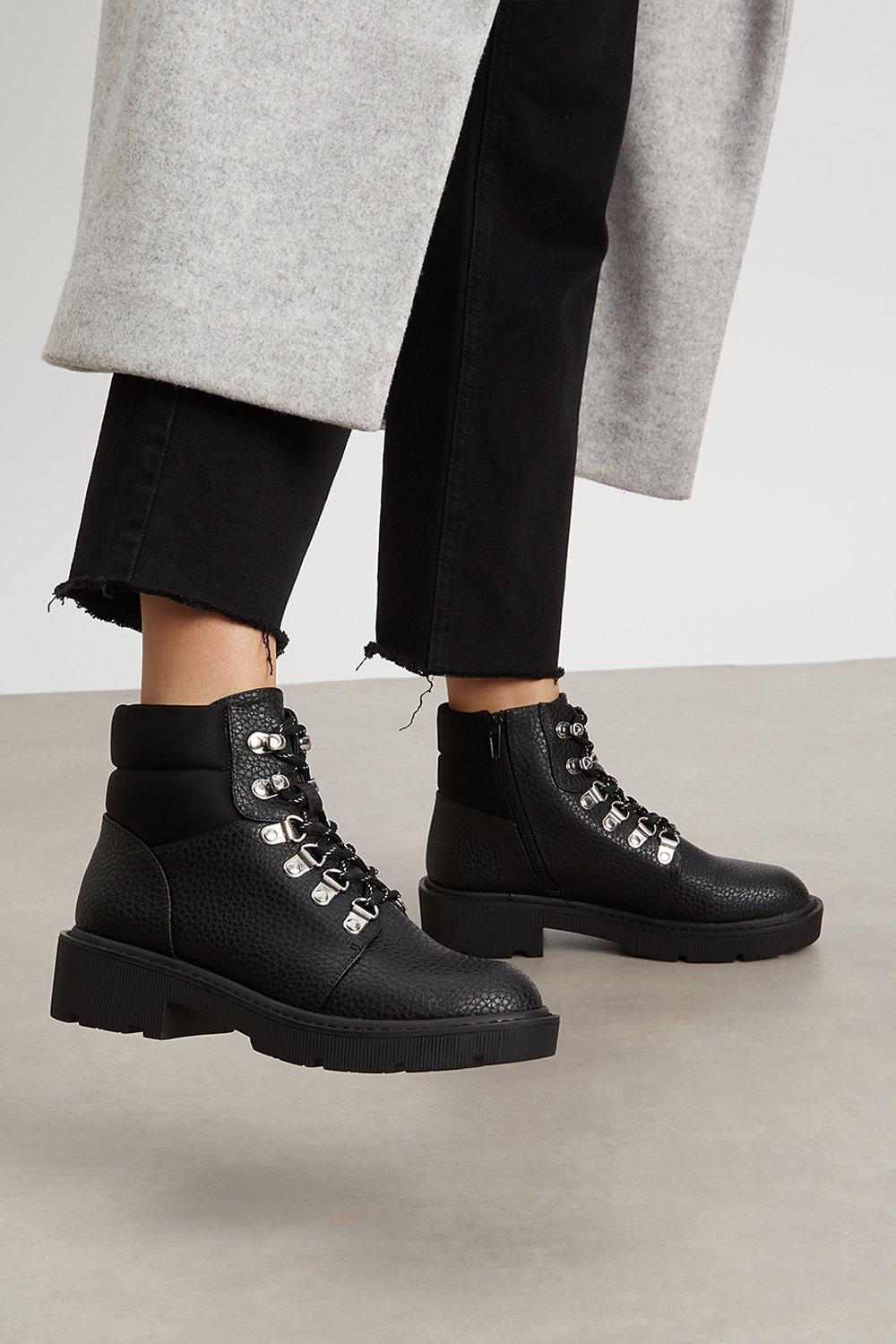 faith lace up ankle boots