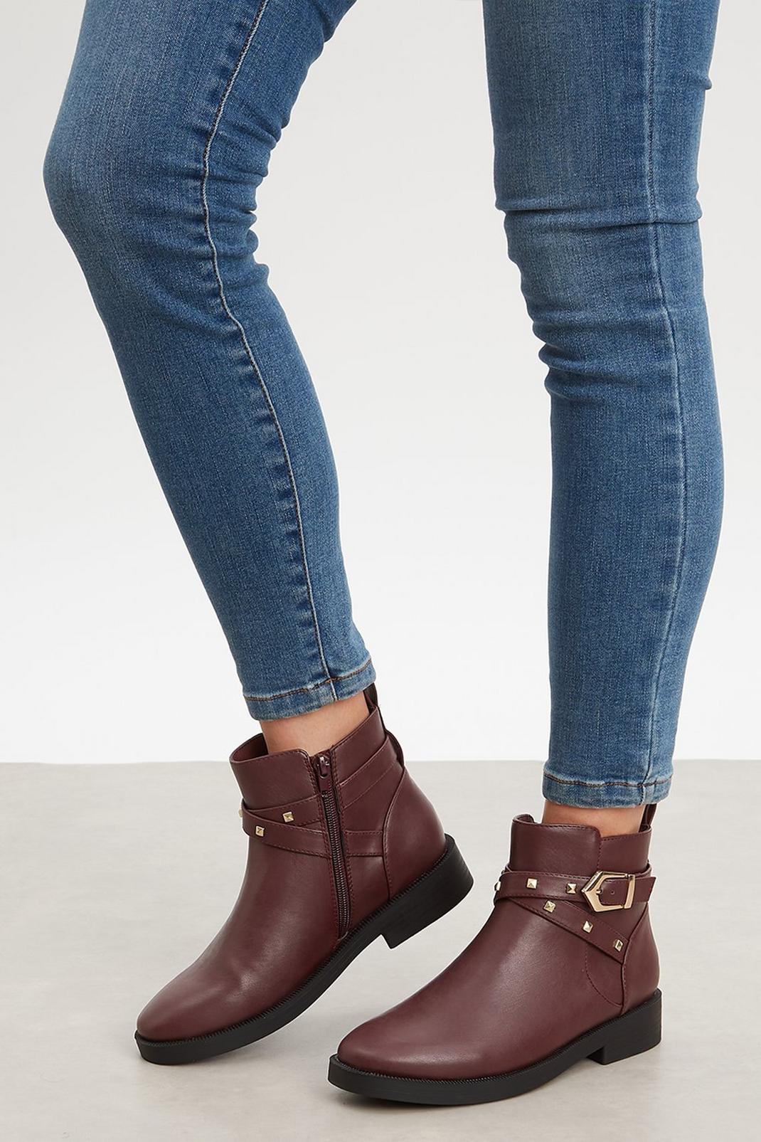 294 Good For The Sole: Wide Fit Maisie Comfort Ankle Boot  image number 2