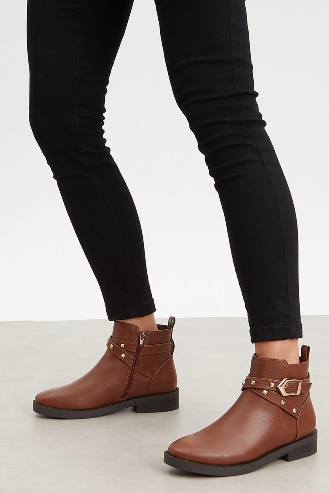 166 Good For The Sole: Wide Fit Maisie Comfort Ankle Boot  image number 2