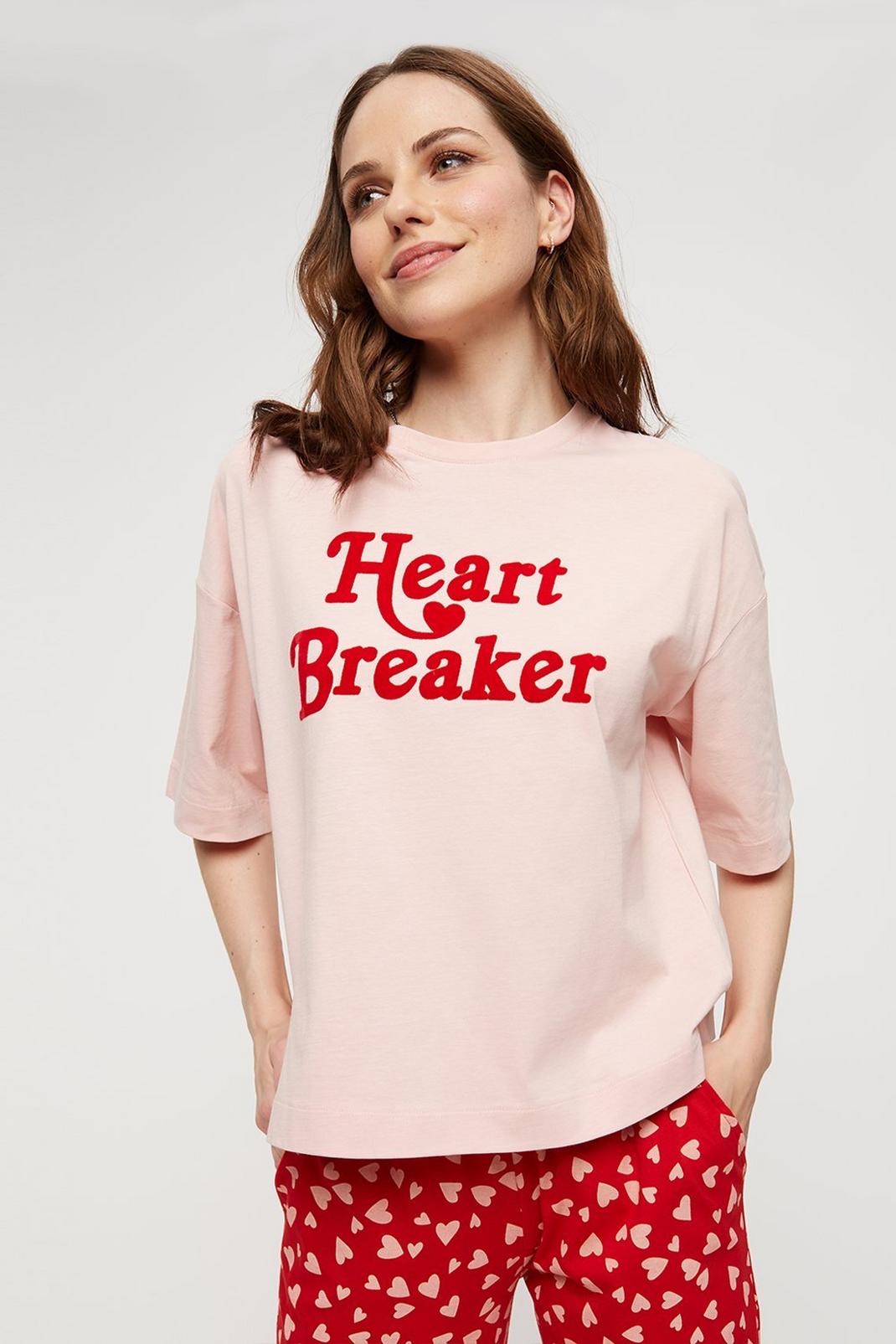 658 Heart Breaker Tee And Heart Wide Pant image number 2