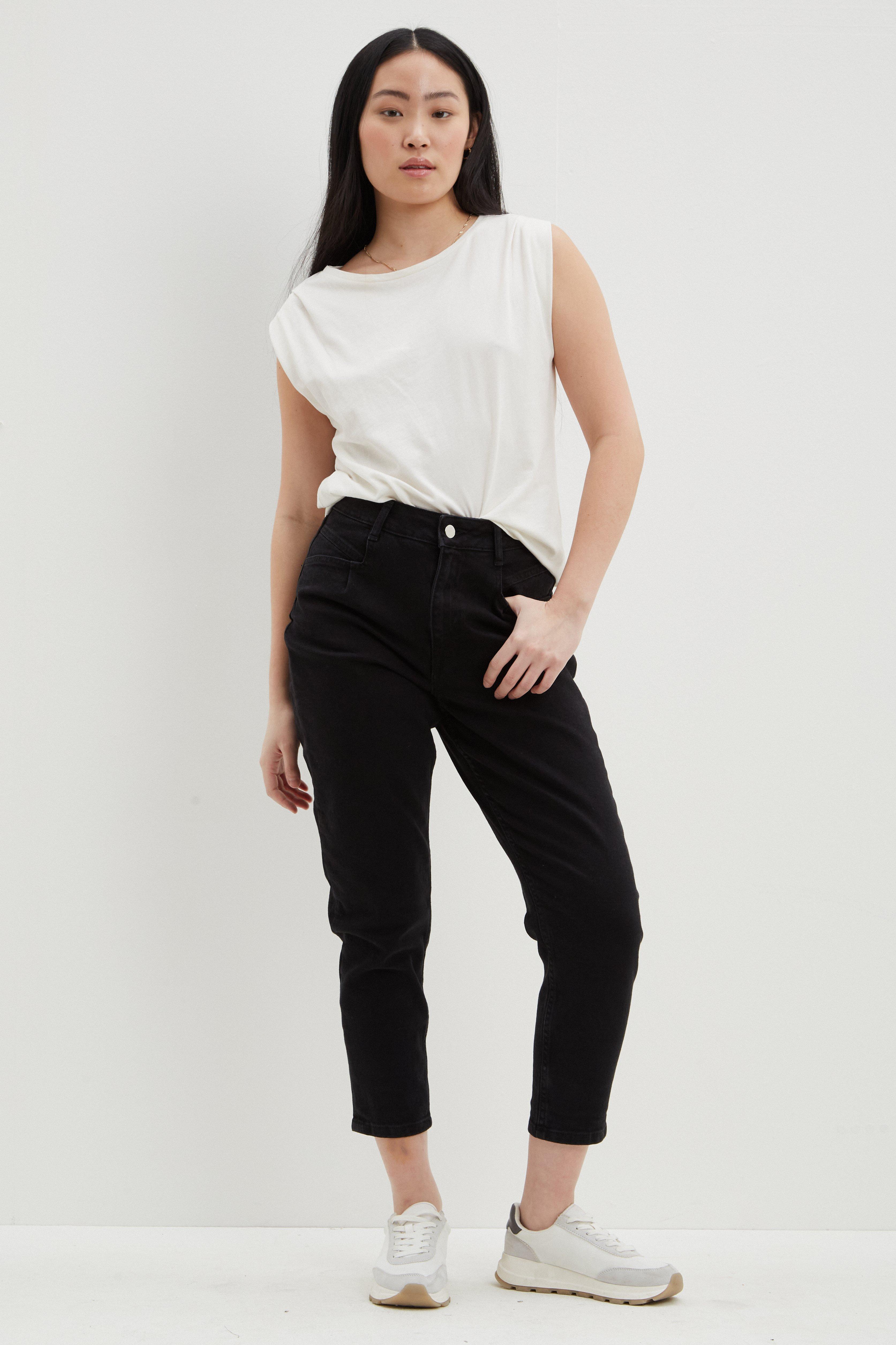 dorothy perkins petite mom jeans