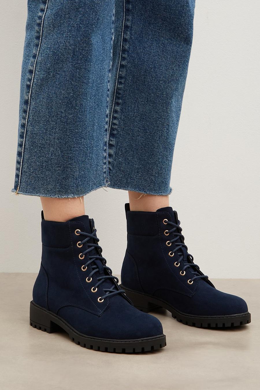 Good For The Sole: May Comfort Lace Up Boots