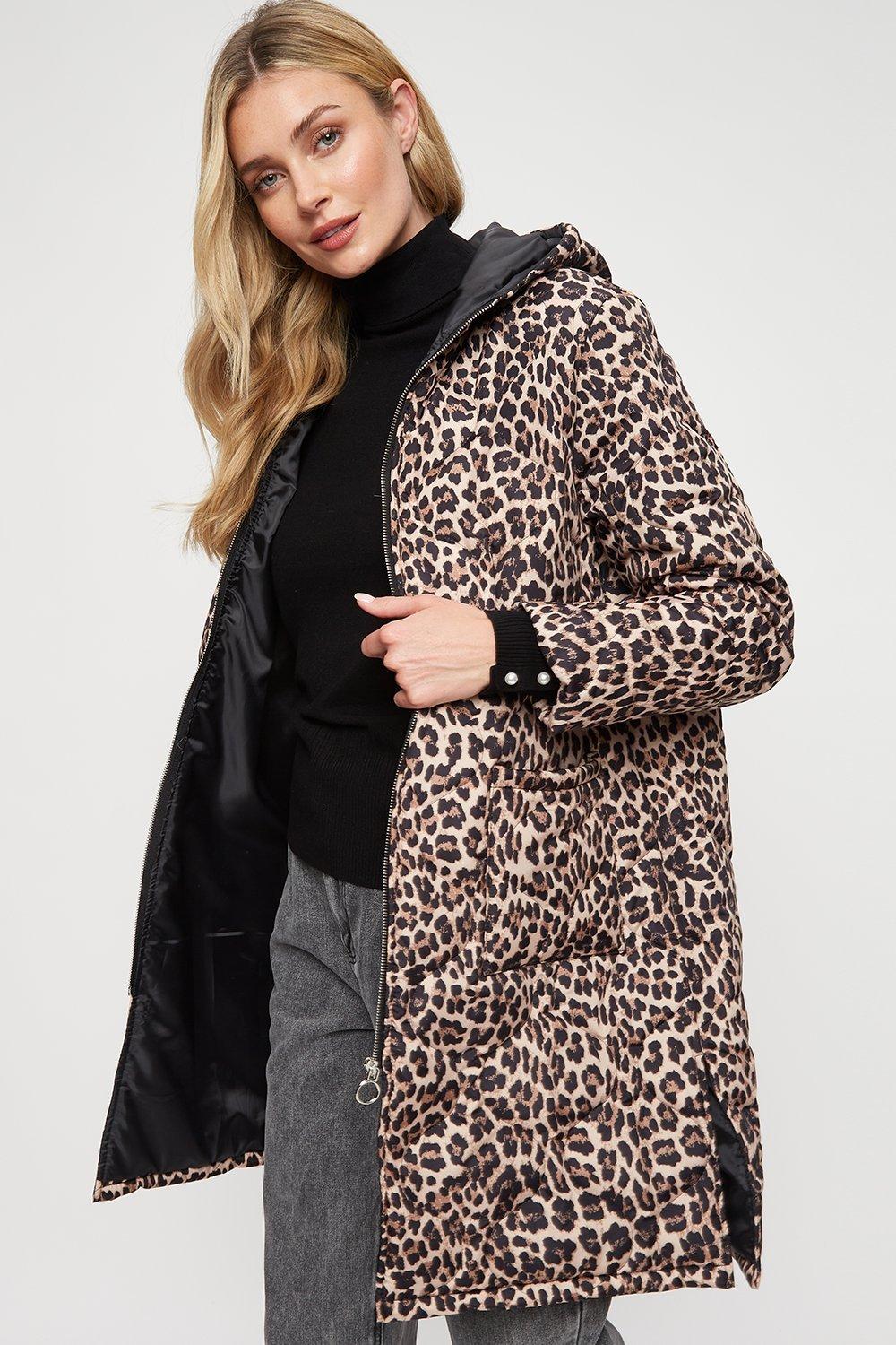 dorothy perkins long puffer coat