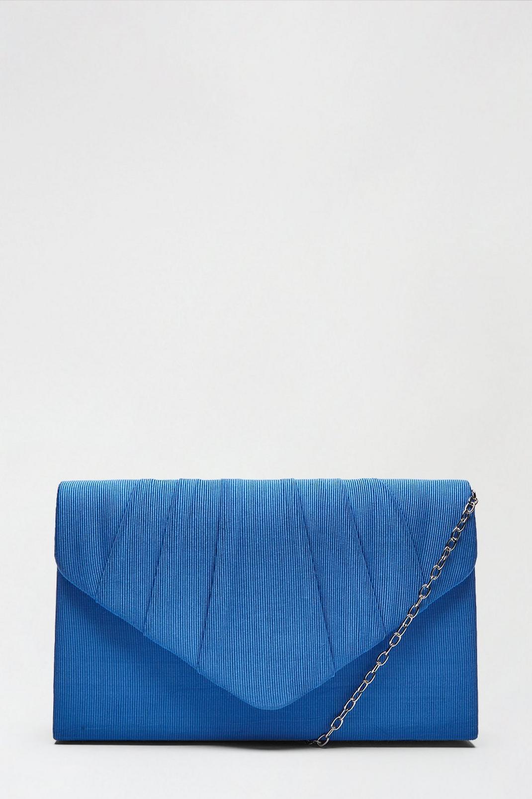119 Textured Pleated Clutch Bag  image number 2