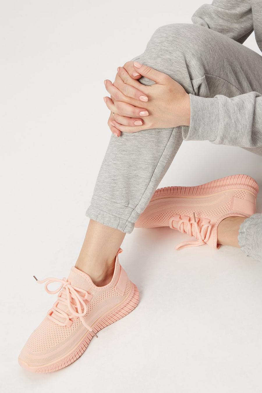 Ivy Sporty Lace Up Trainer
