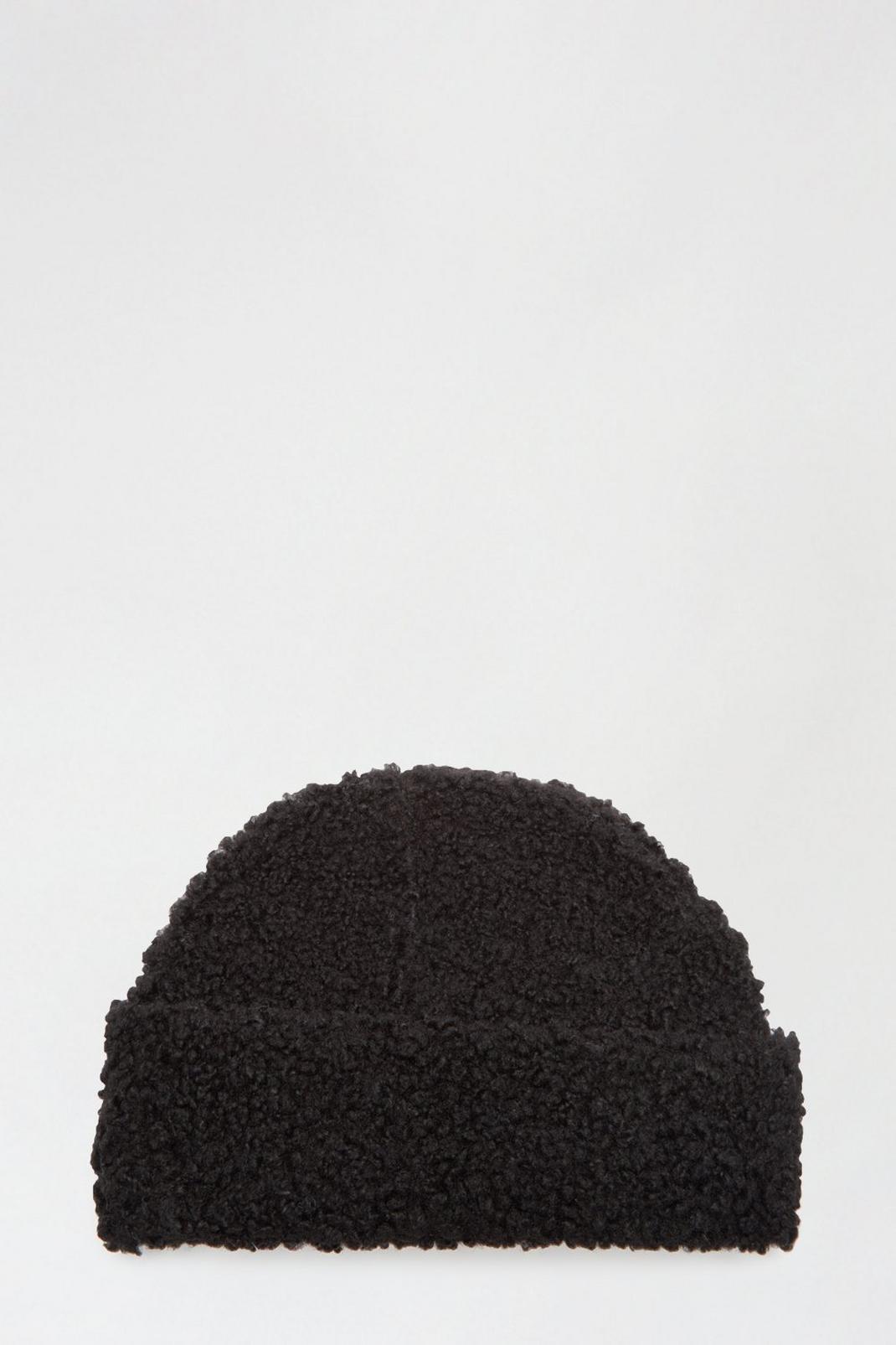 105 Black Borg Beanie Hat image number 2