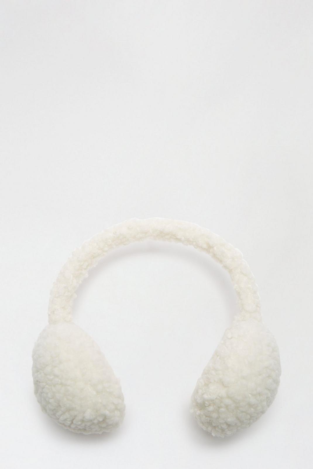 173 White Borg Ear Muffs image number 2