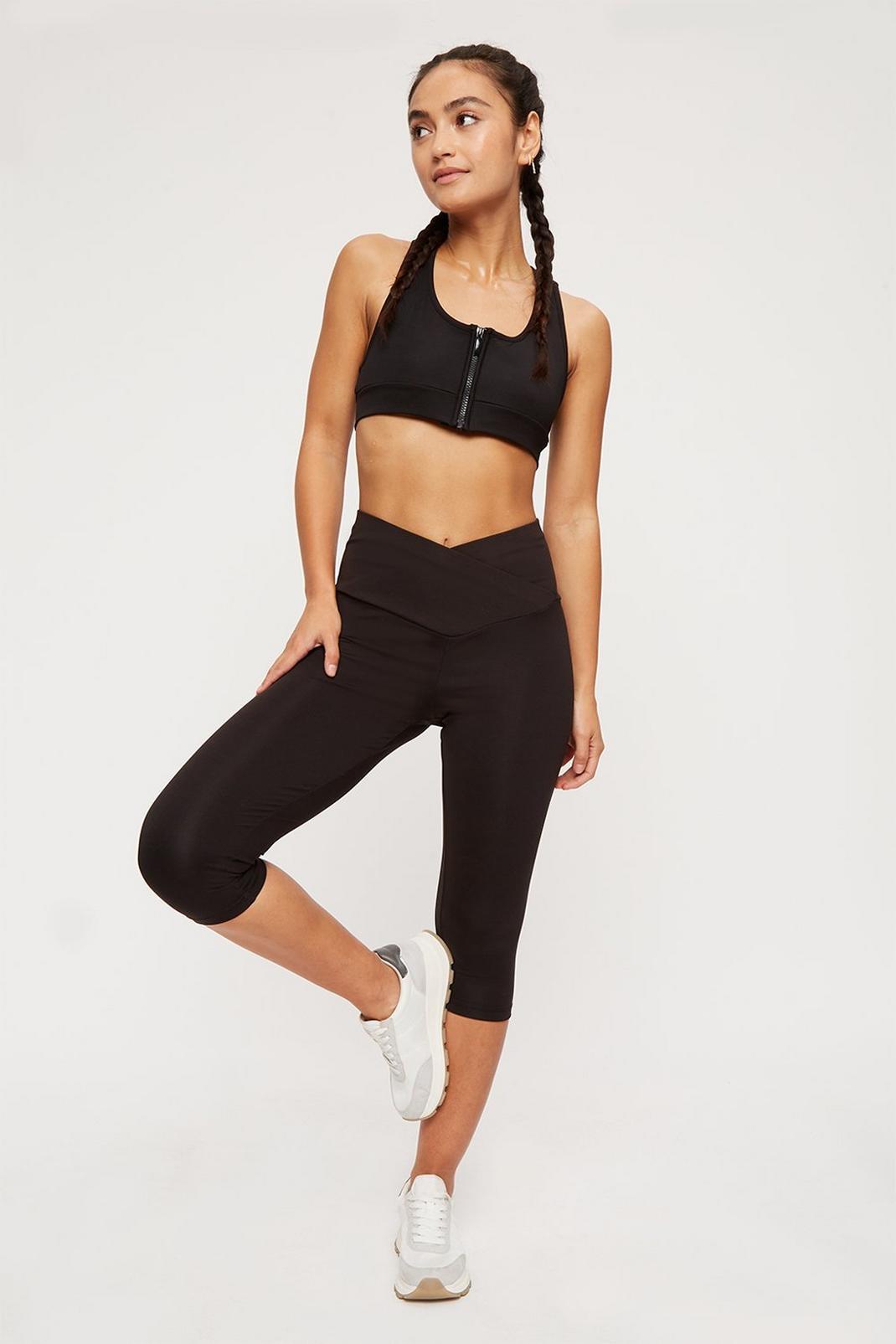 105 Petite Active Cropped Leggings image number 1