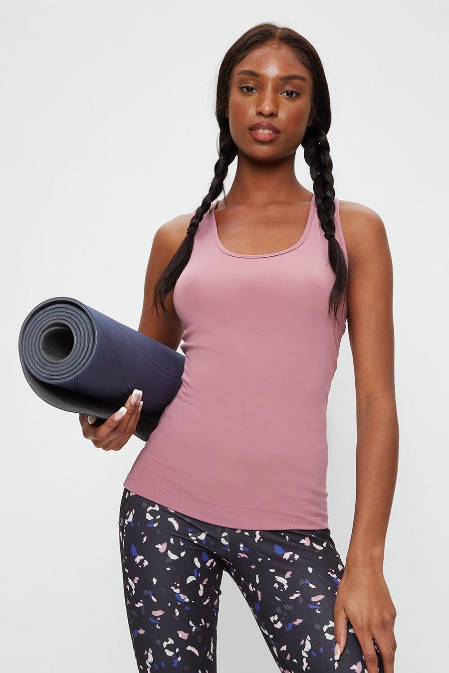Tall Active Full Length Vest Top