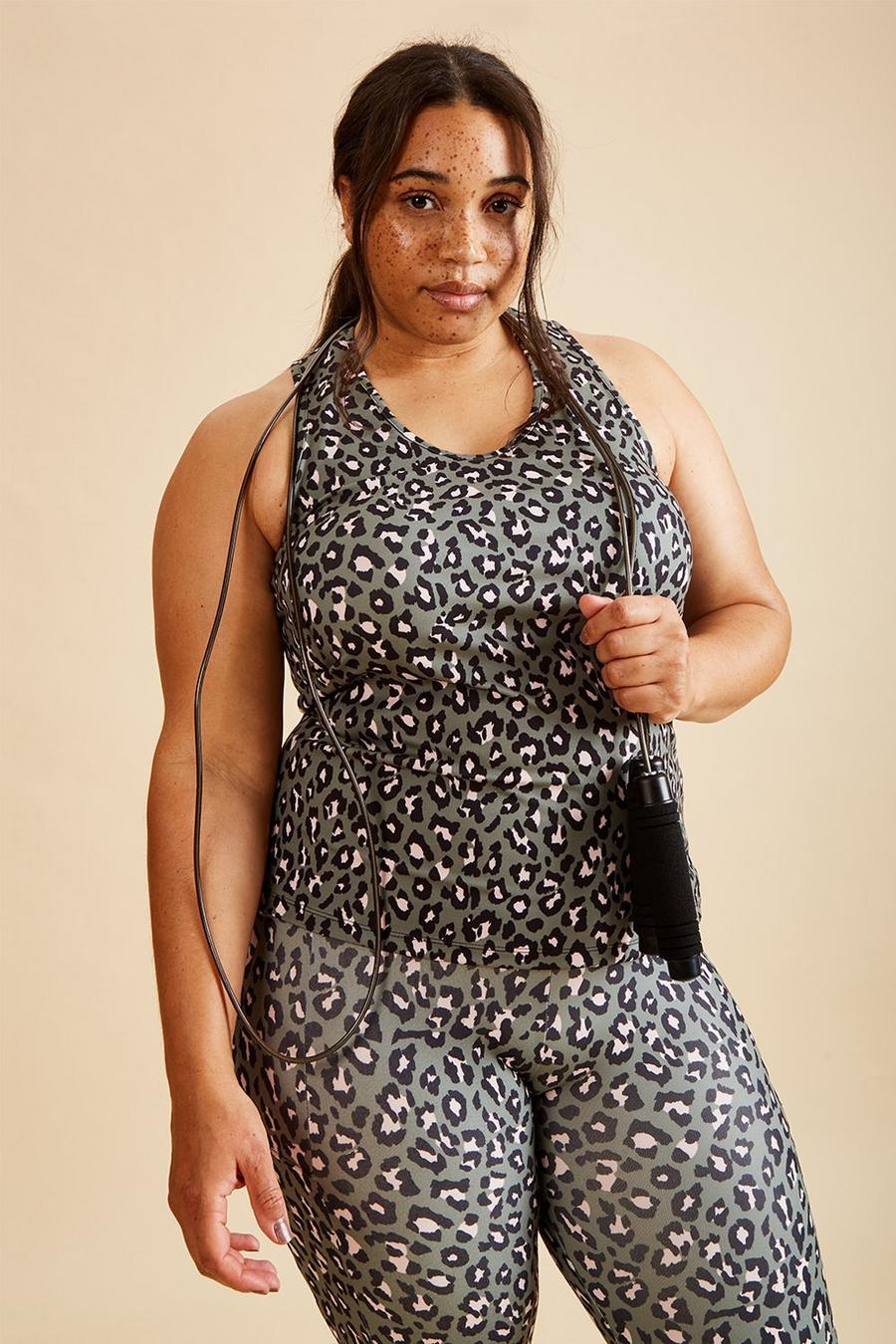 Curve Active Printed Full Length Vest
