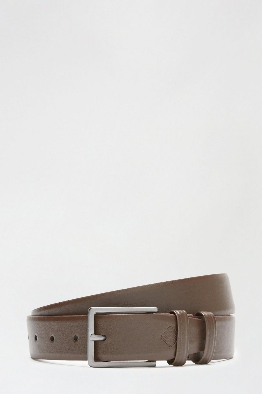 Brown Keeper Leather Belt