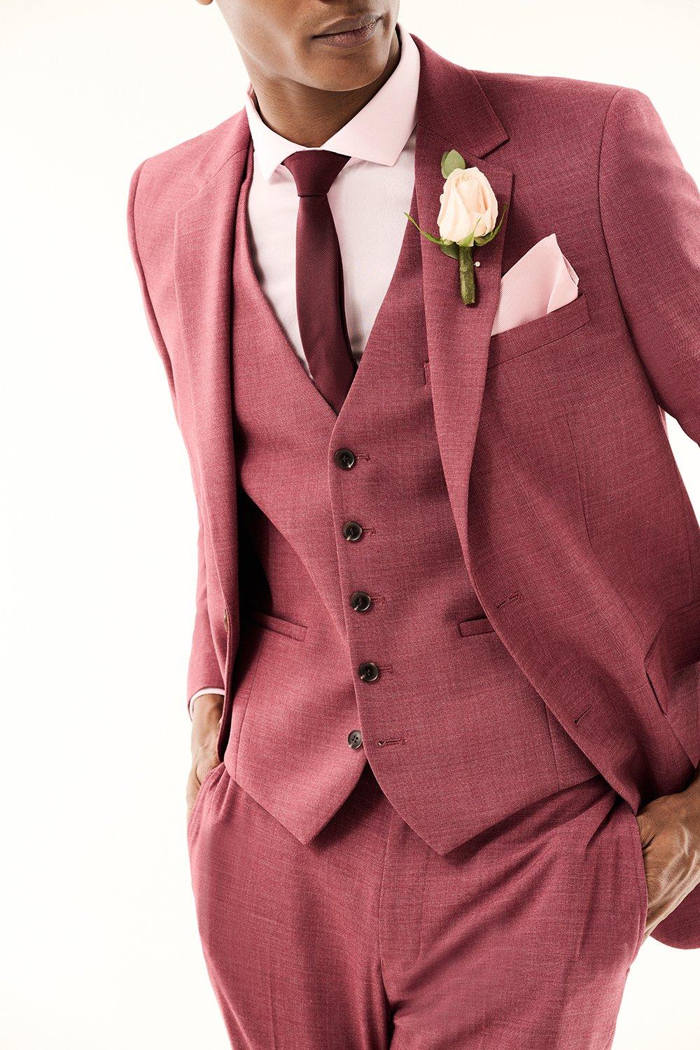 burton burgundy suit