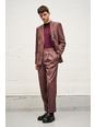 109 Relaxed Pleat Peppercorn Suit Trouser