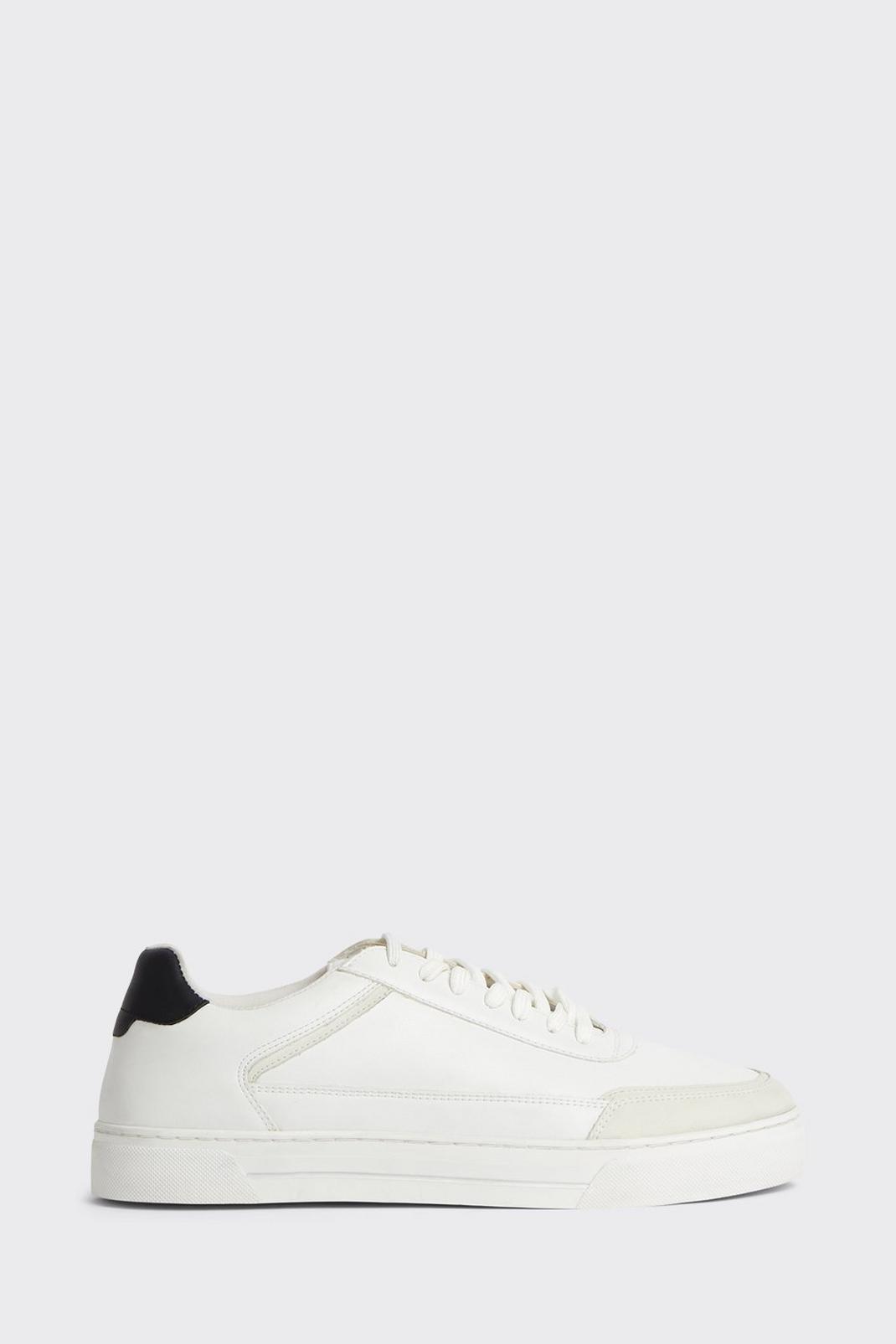 Smart White Trainers image number 1