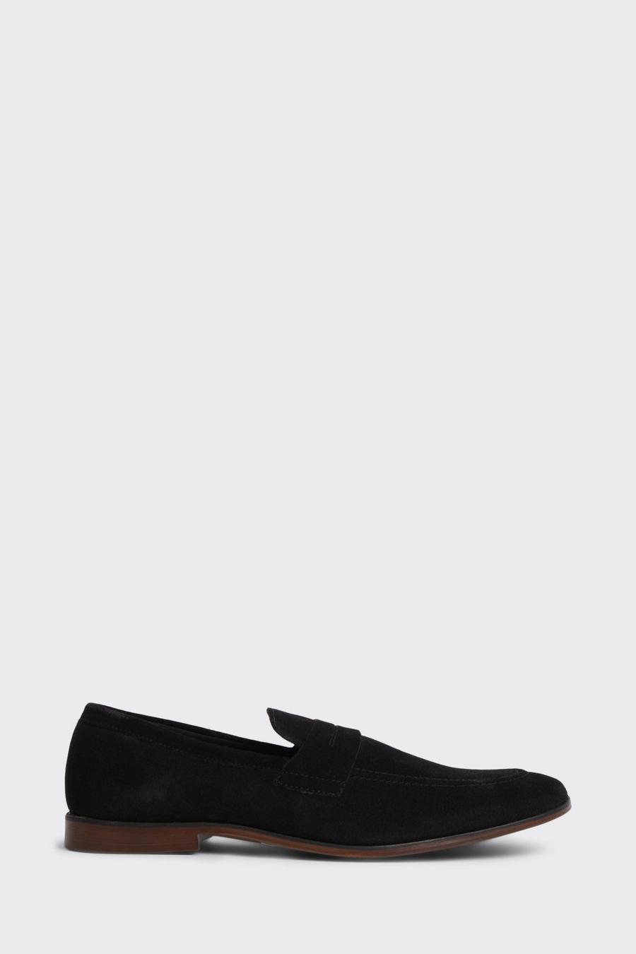 Smart Suede Slip On Loafers