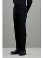 105 Black Stretch Tailored Tuxedo Trouser