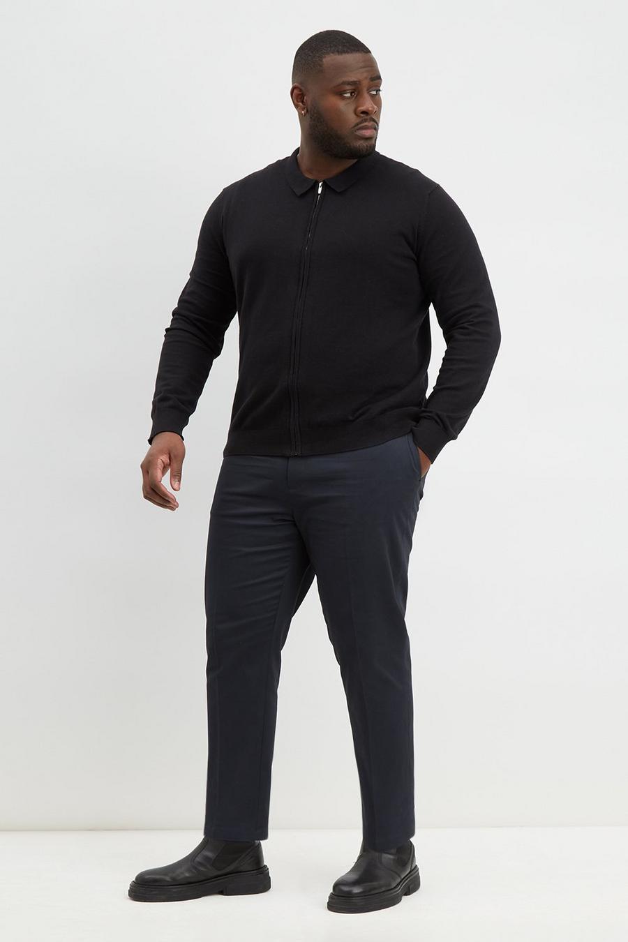 Plus And Tall Tapered Chino Trousers