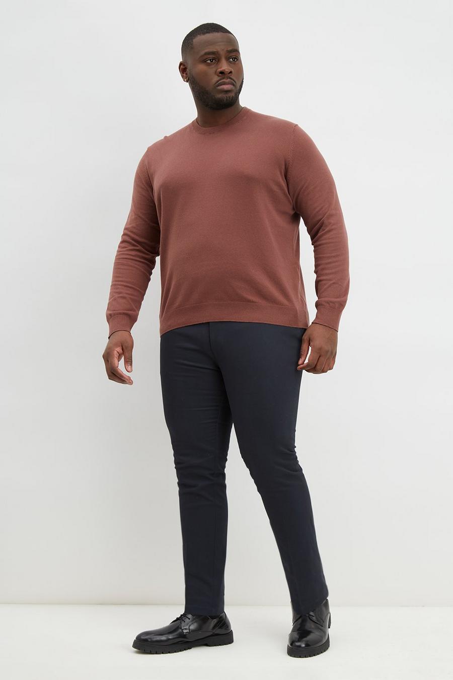 Plus And Tall Skinny Chino Trousers