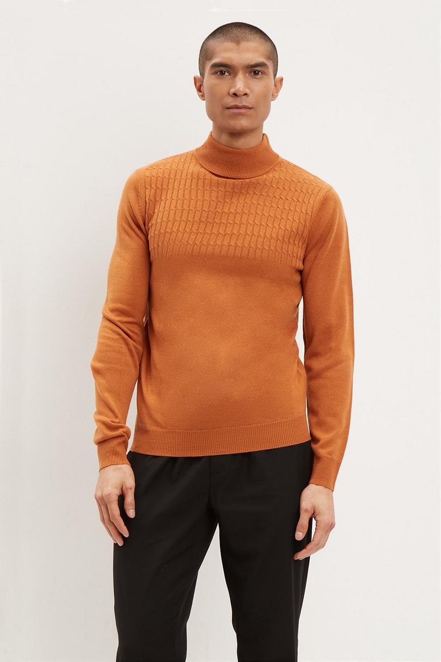 Front Placement Roll Neck 