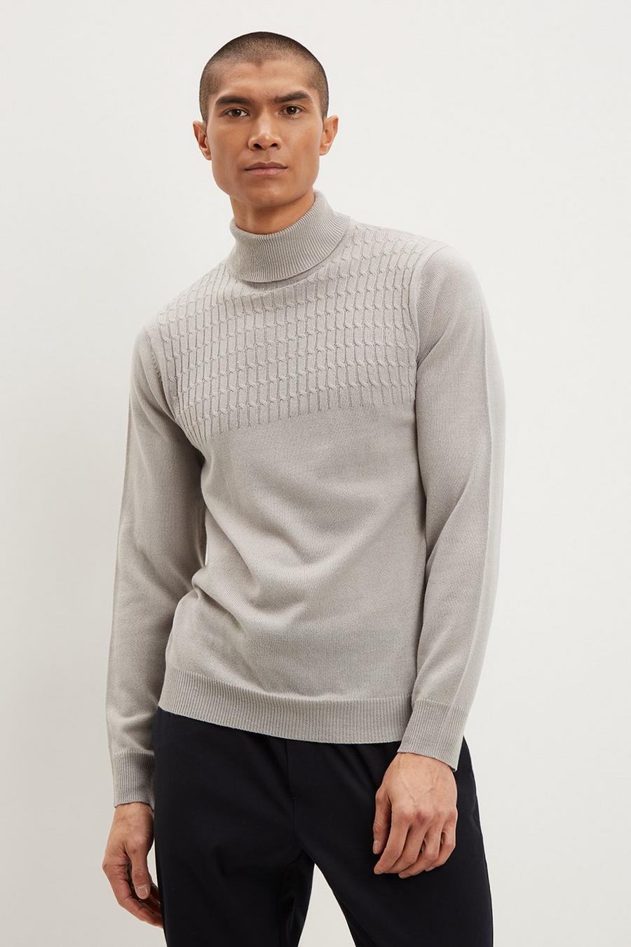 Front Placement Roll Neck 