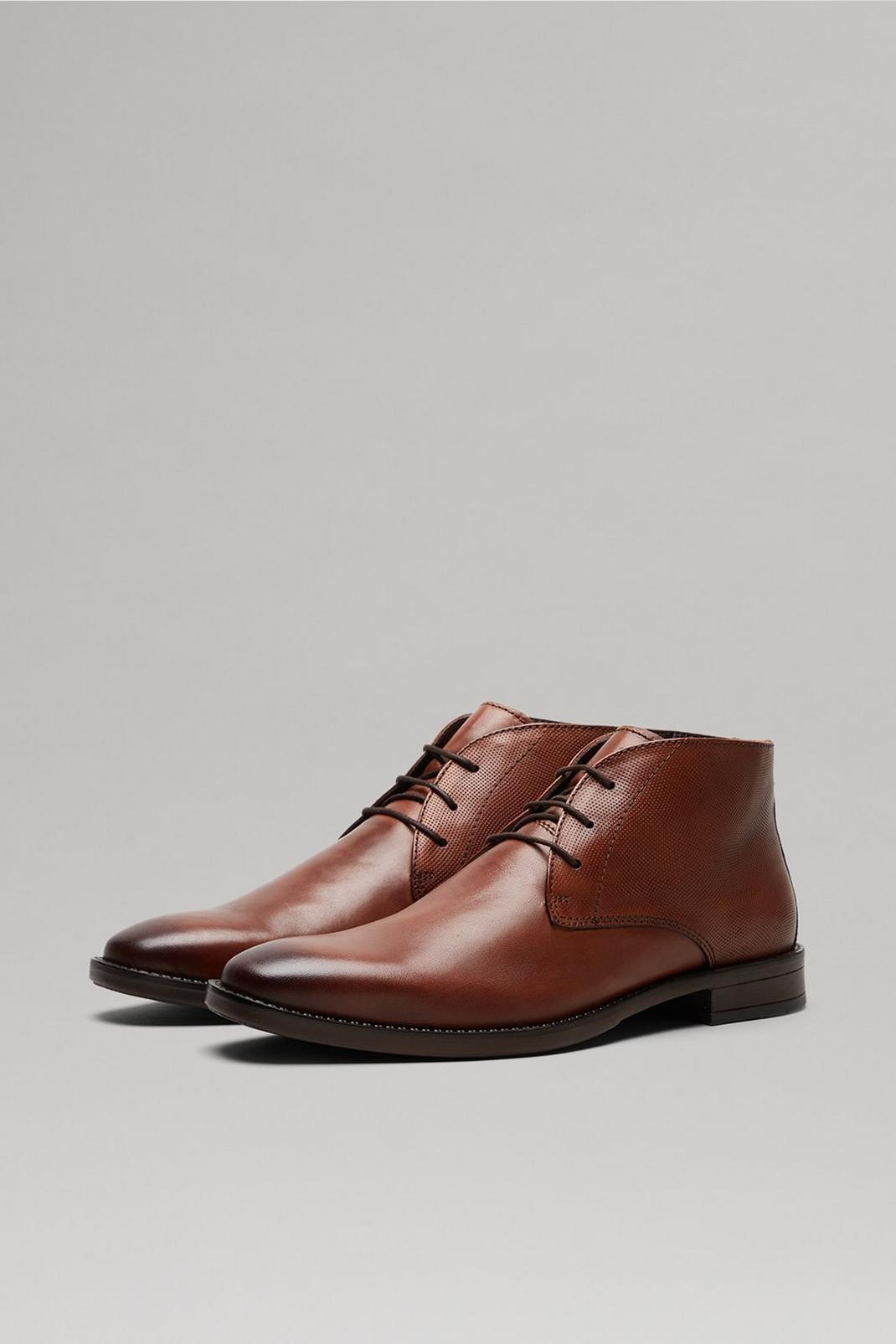109 Premium Leather Desert Boots image number 1