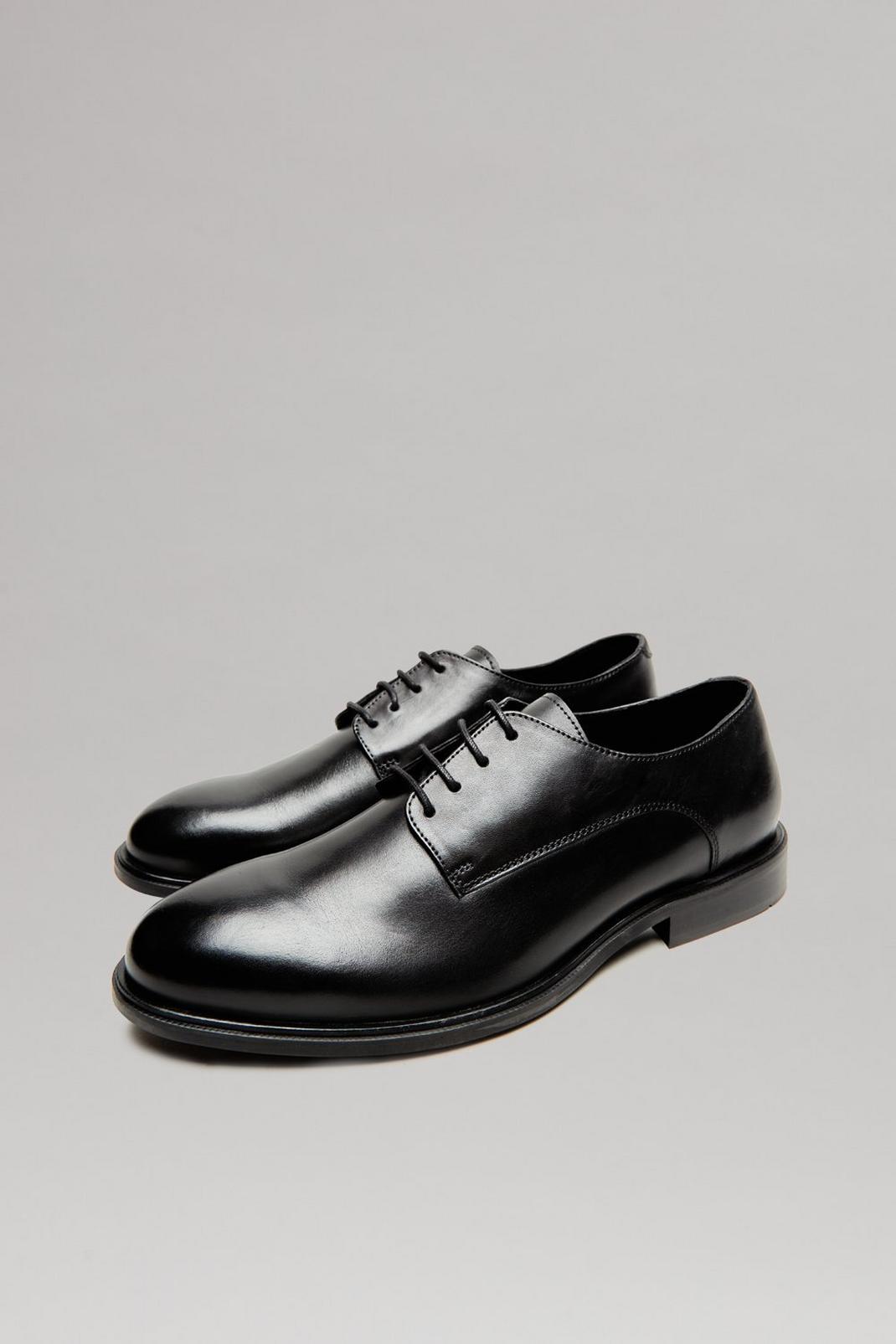 105 Premium Leather Derby Shoes image number 2