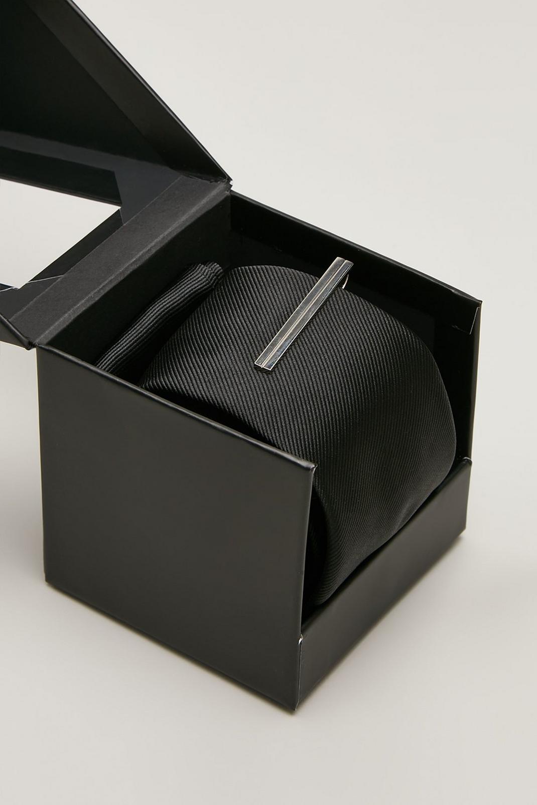 105 Black Tie, Square and Tie Bar Gifting Box image number 2