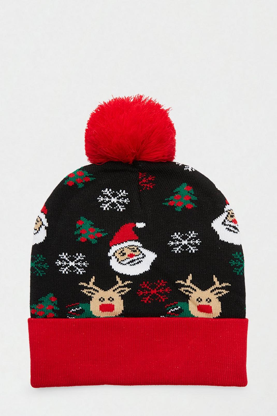 105 Christmas Bobble Hat image number 1