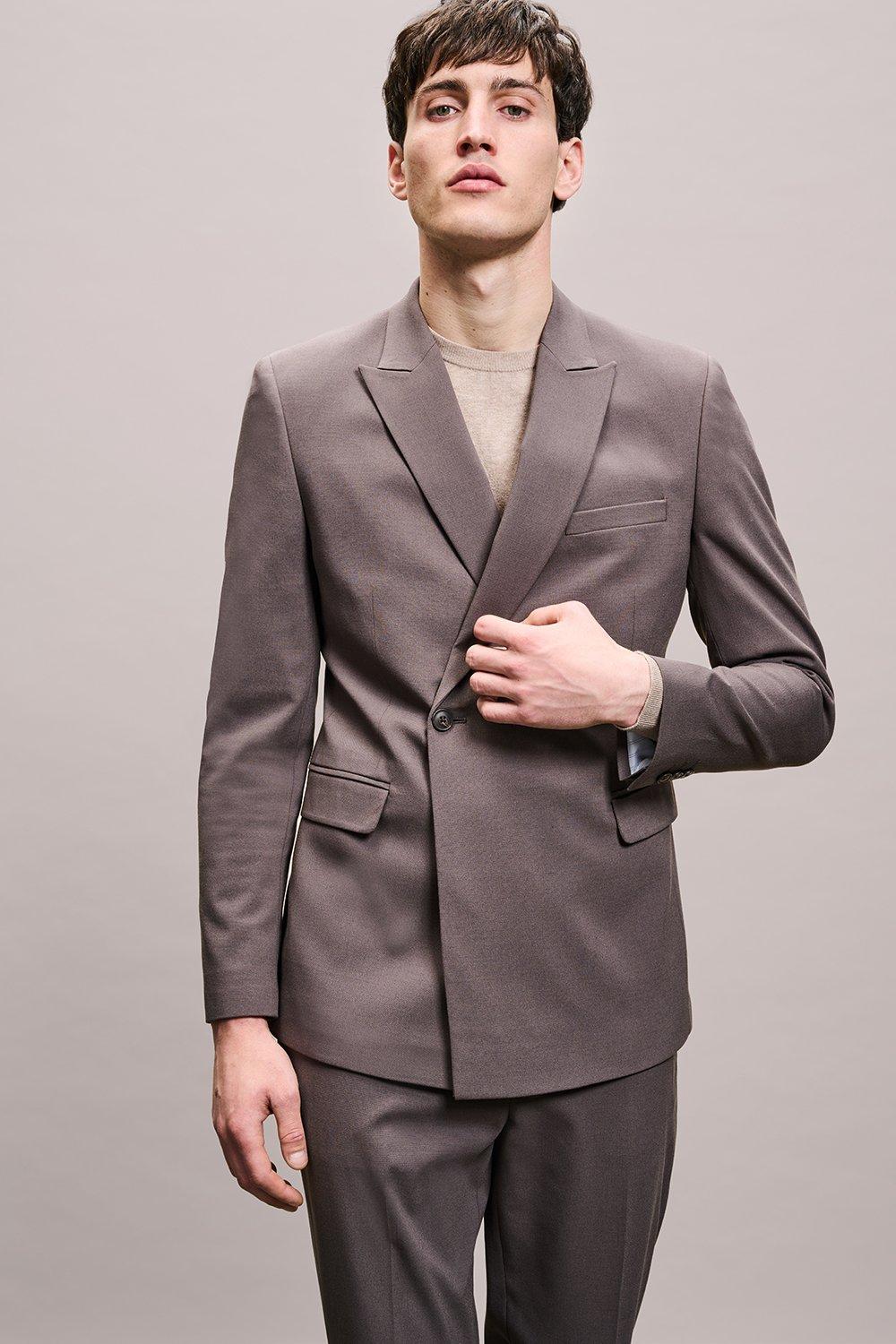 wrap jacket suit