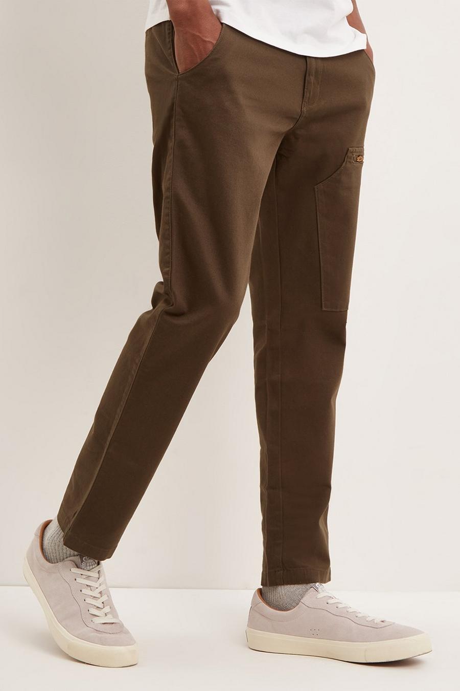 Slim Fit Cargo Trousers