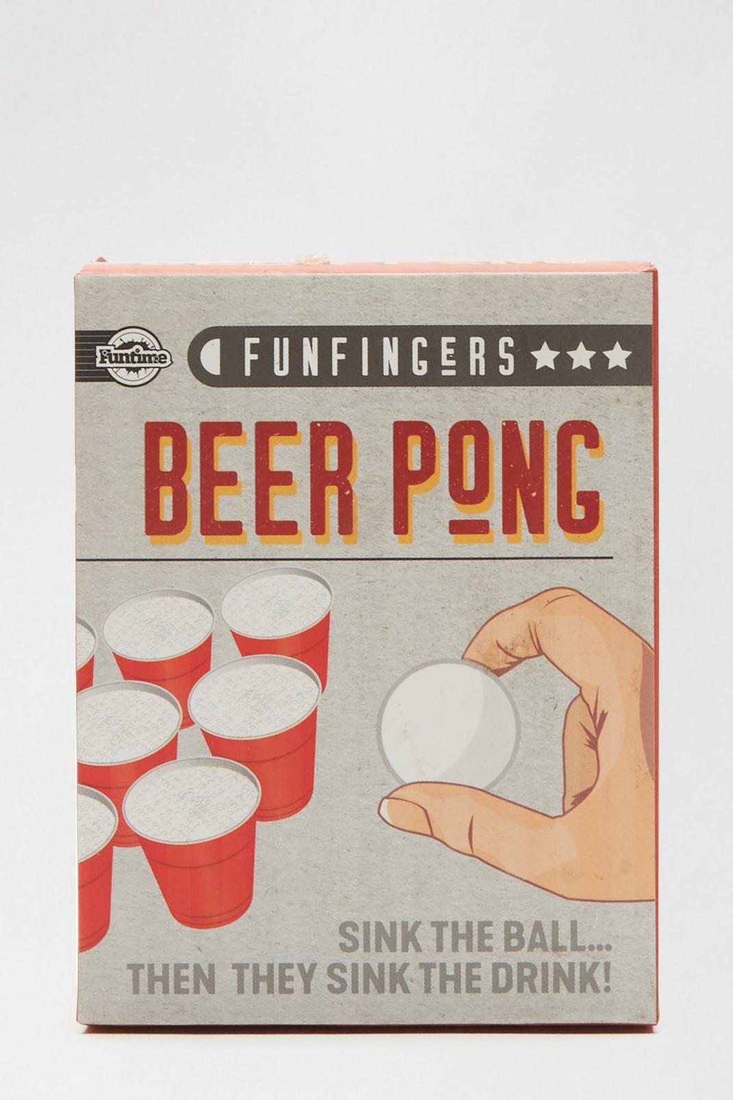 Black Fun Fingers Beer Pong image number 1
