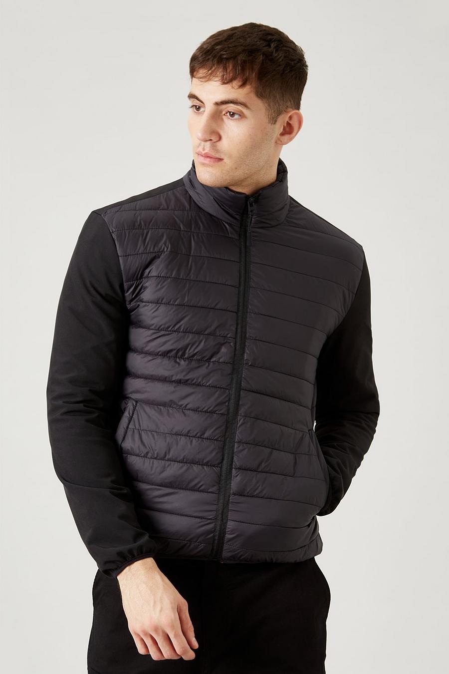 Smart Puffer With Jersey Sleeves