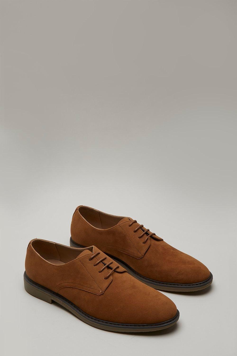 Tan Faux Suede Desert Shoes | Burton UK