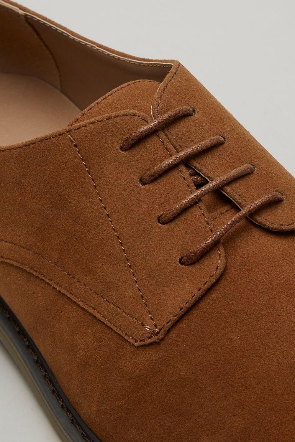 Tan Faux Suede Desert Shoes | Burton UK