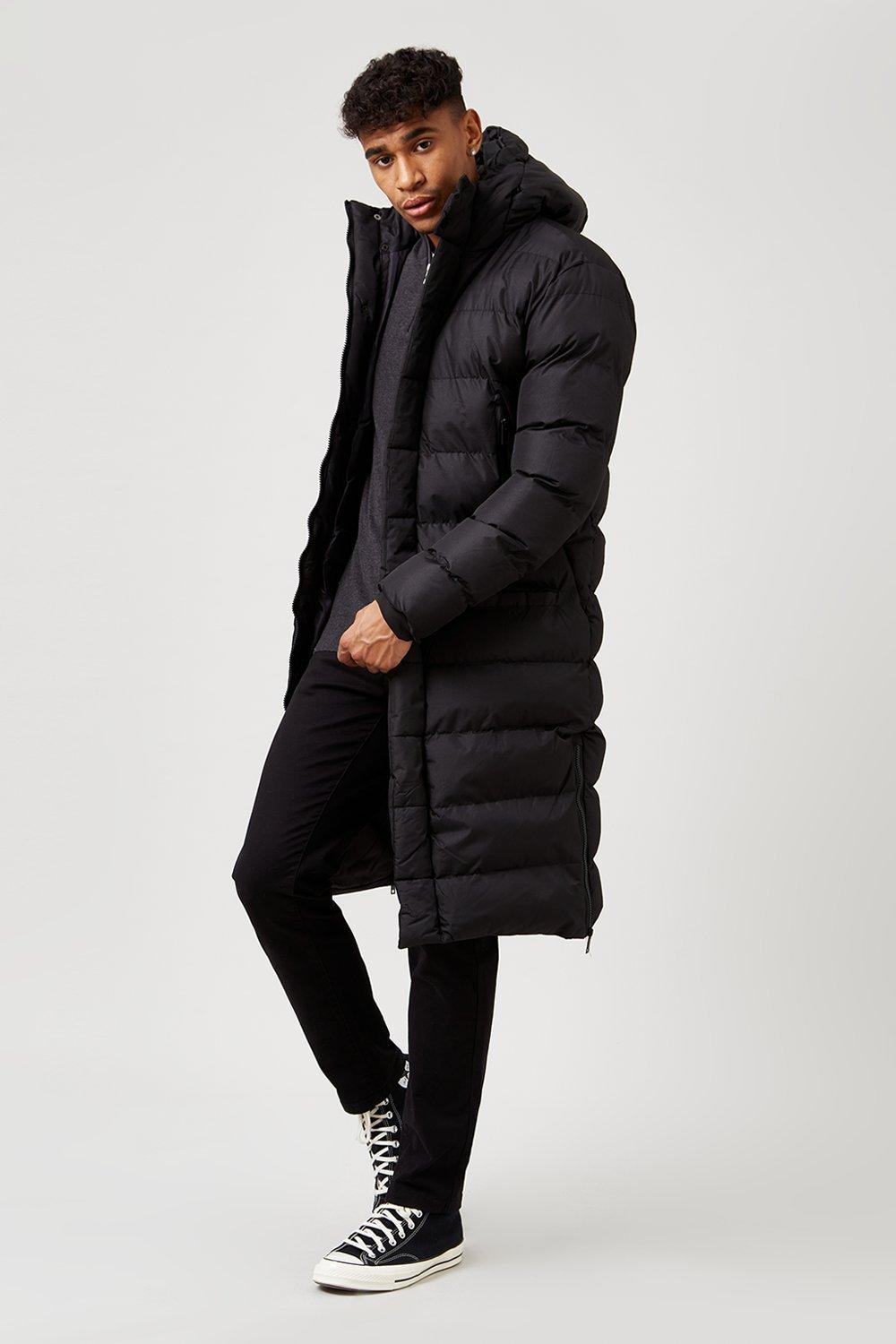 longline parka jacket mens