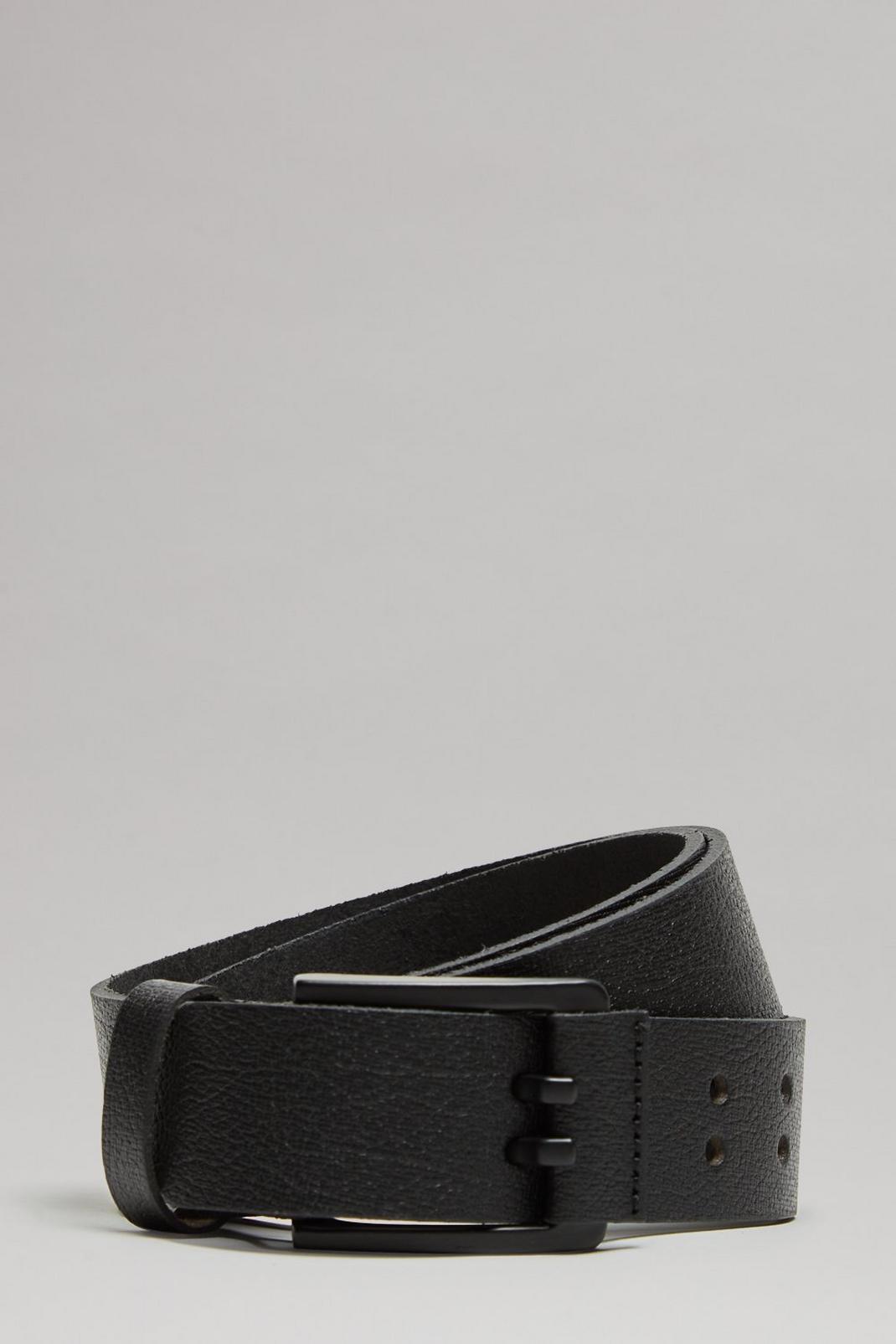Black Plus And Tall Double Pring Belt image number 1