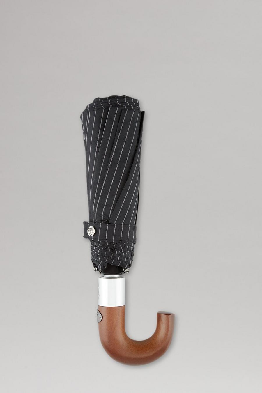Fulton Black Stripe Umbrella
