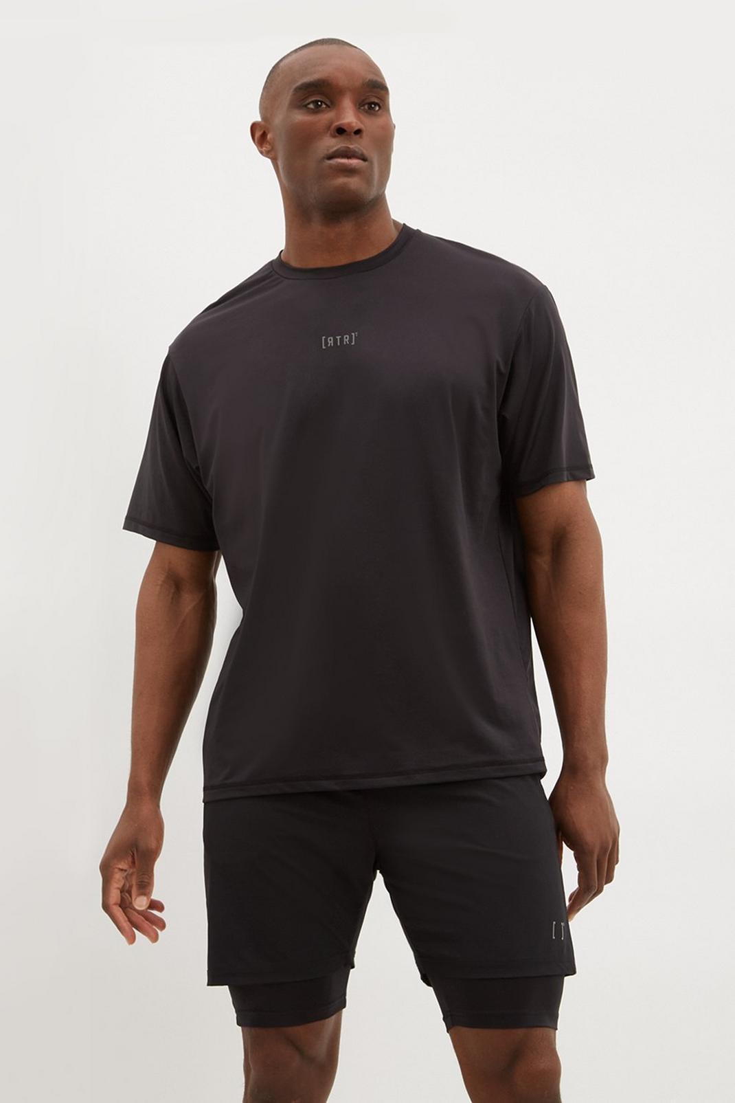 Black RTR Relaxed Fit T-Shirt image number 1