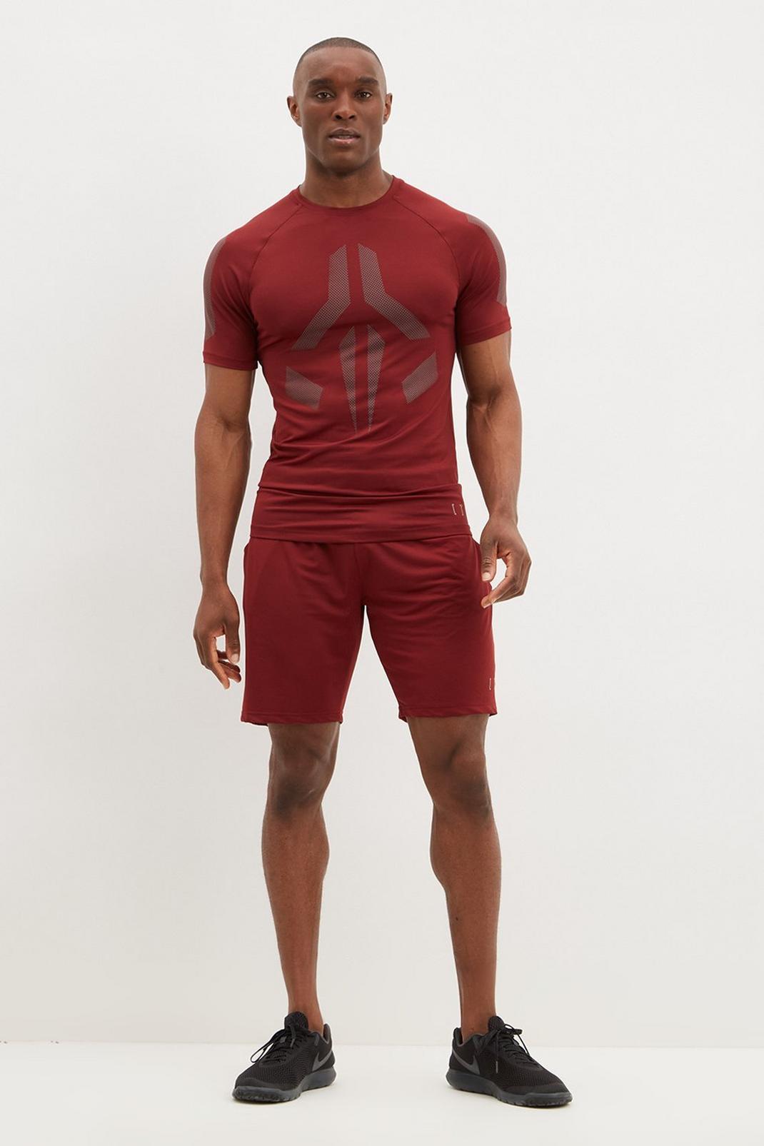 Chocolate RTR Plus And Tall Muscle Fit Contour T-Shirt image number 1