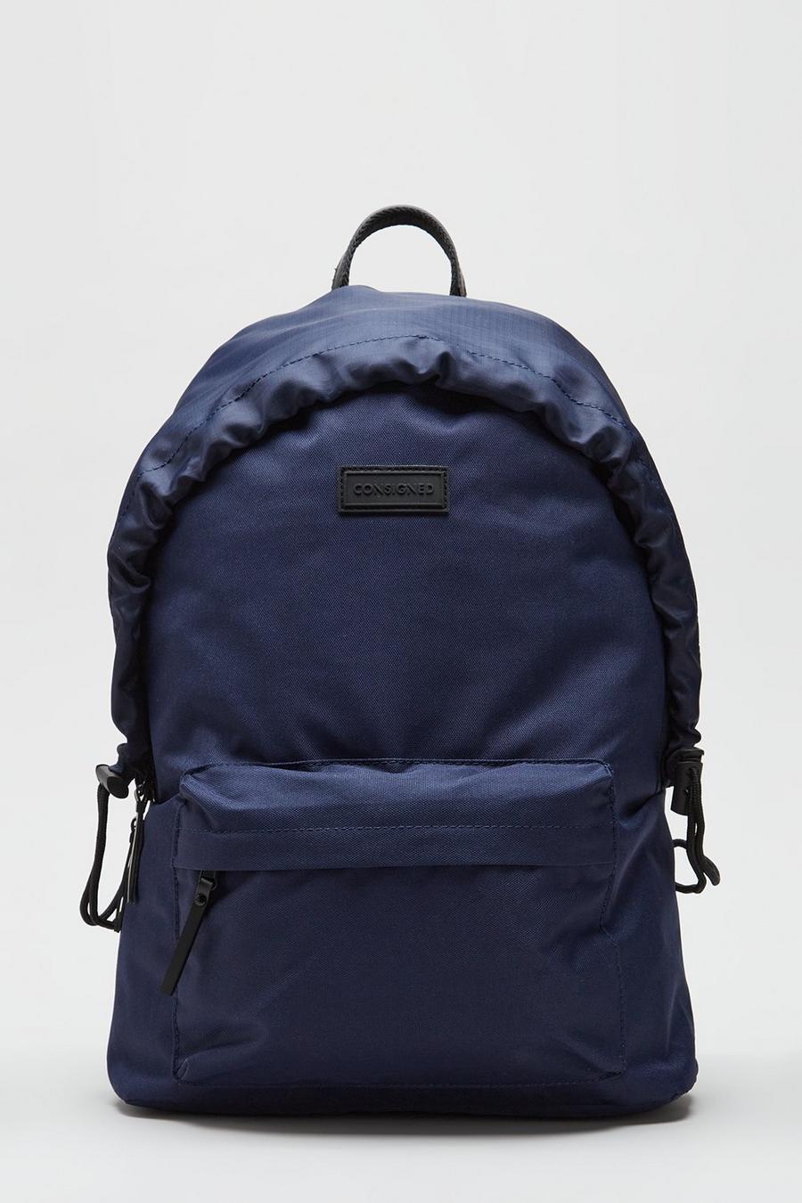 Blue Consigned Zip Weathercover Backpack