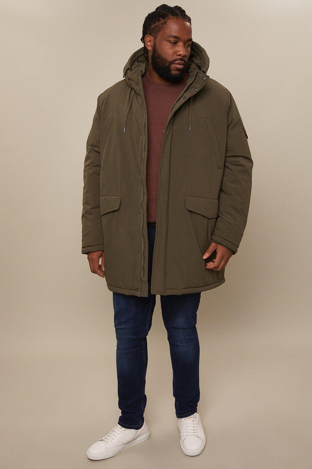 plus parka jacket